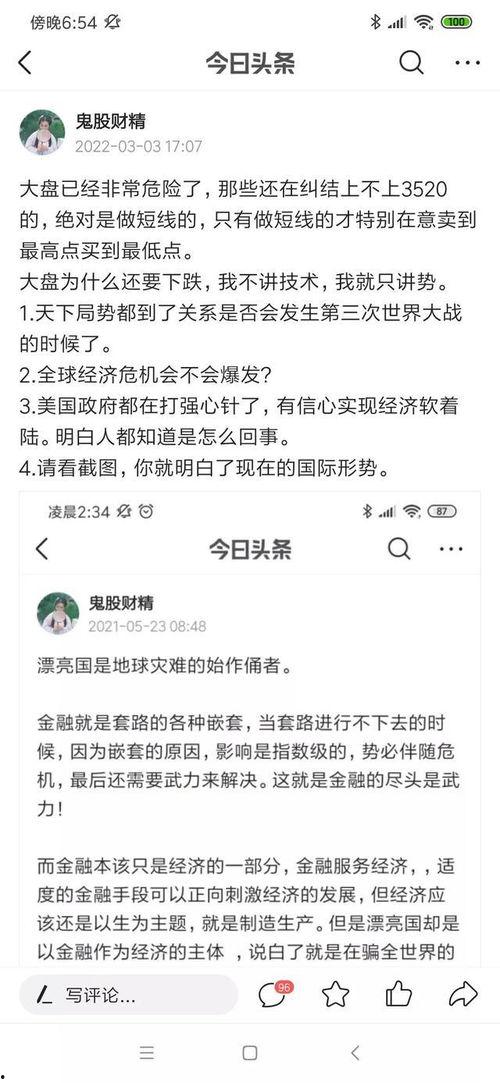 头条谁预测股票准确,谁是股市预测界的佼佼者？”